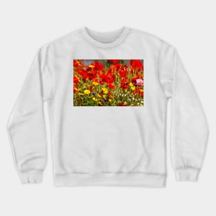 English Wild Flowers Crewneck Sweatshirt